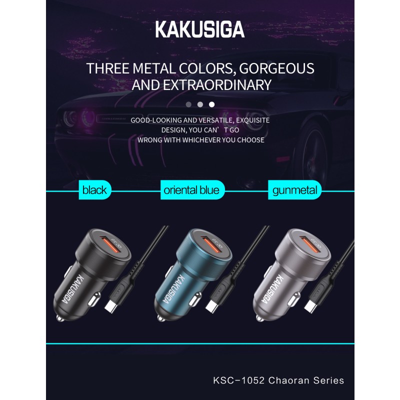 Type C Charger Supplier - OEM 2 Ports Portable QC3.0