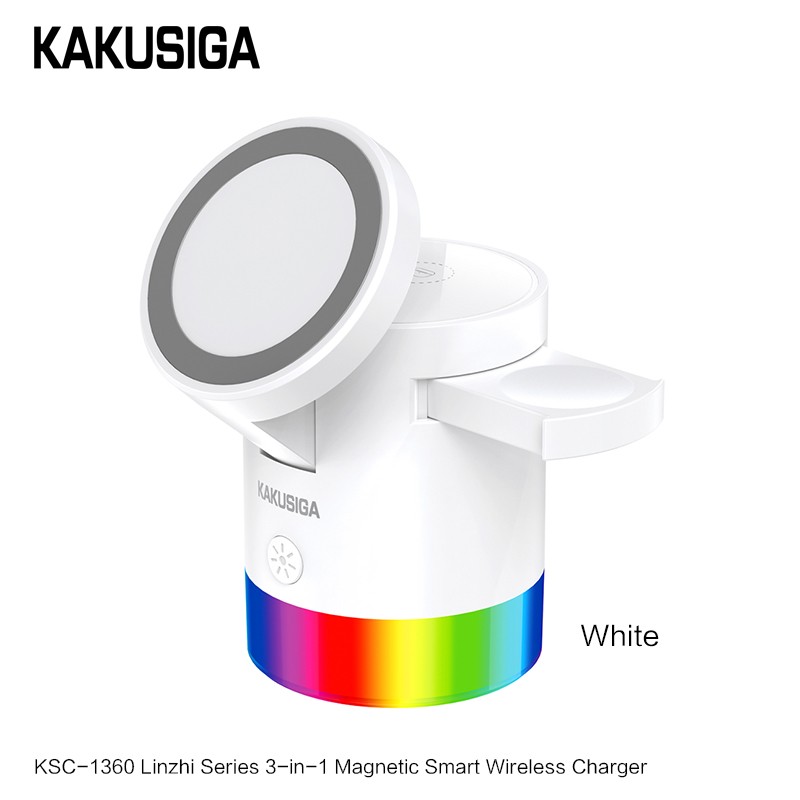 Cube Charger Manufacturer - OEM 3 in 1 Foldable 15W