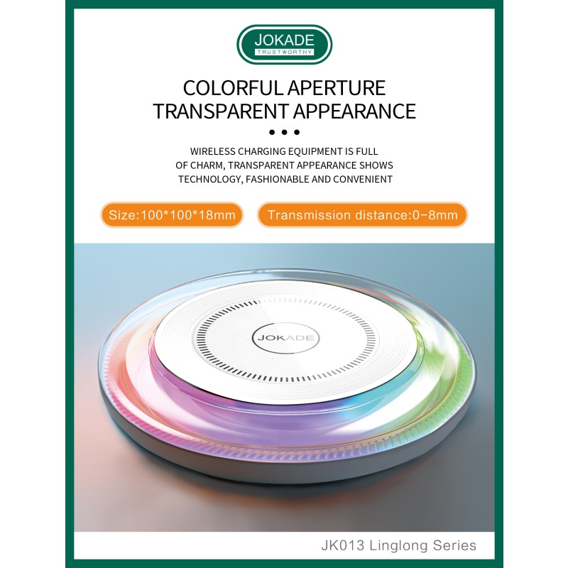 Wireless Charger Manufacturer - OEM 15W Color Light Phone