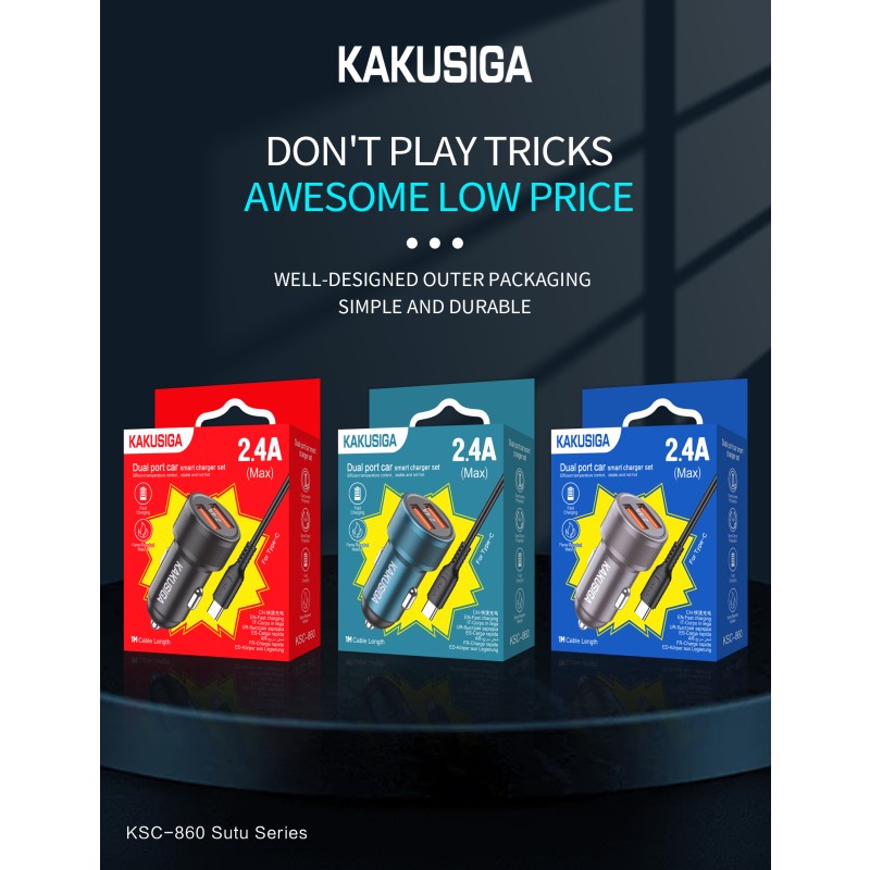 Smart Charger Factory - OEM Dual Port DC12-24V Input