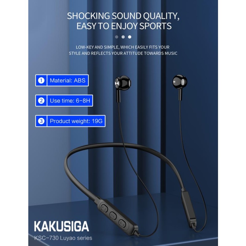 Neckband Headset Factory - OEM Magnetic Absorption LED