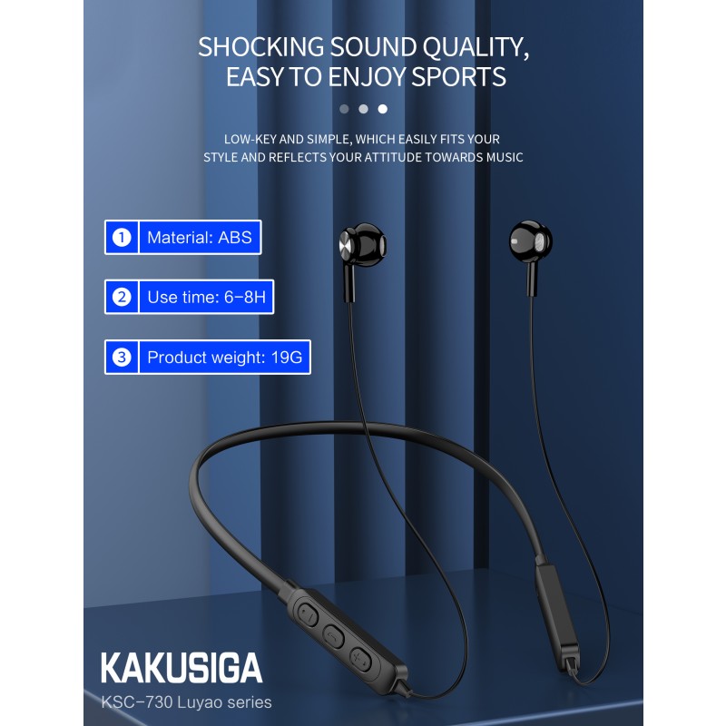 Wireless Headphones Factory - OEM Neck-Hanging 30H Playtime