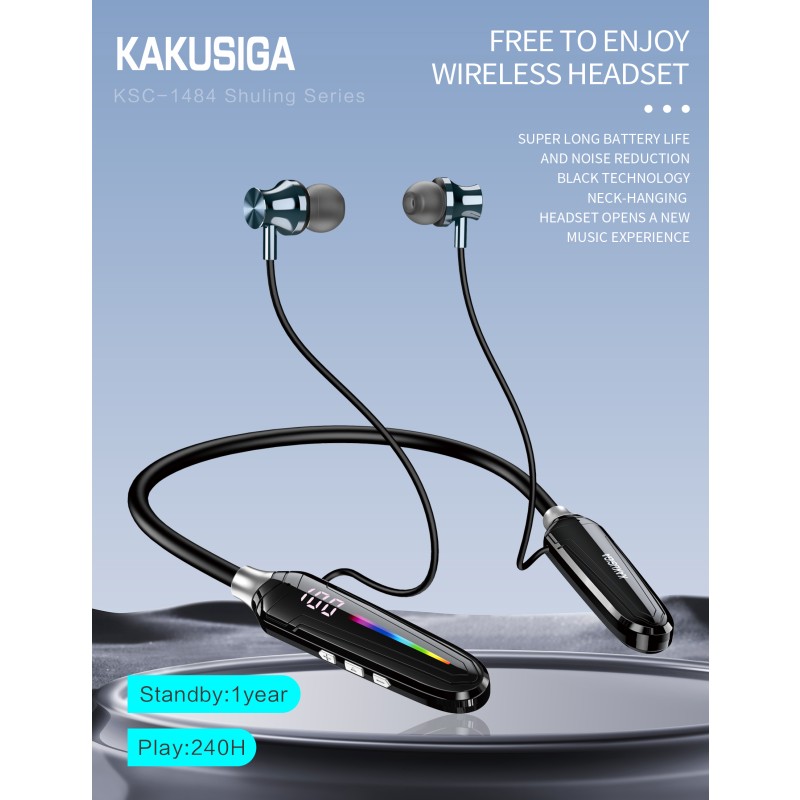 TWS Earphone Factory - OEM Neck Band Magnetic Noise Cancelling