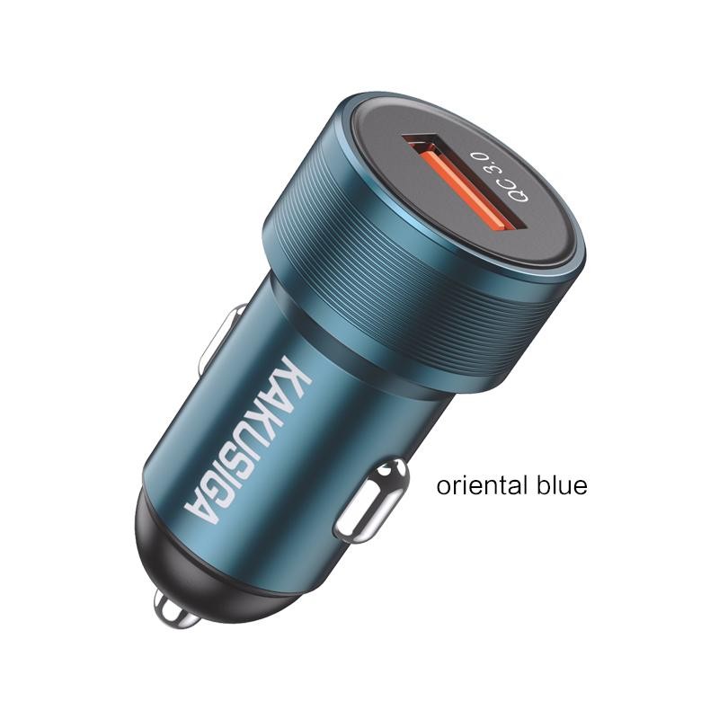 Car Charger Manufacturer - OEM QC3.0 18W with Light