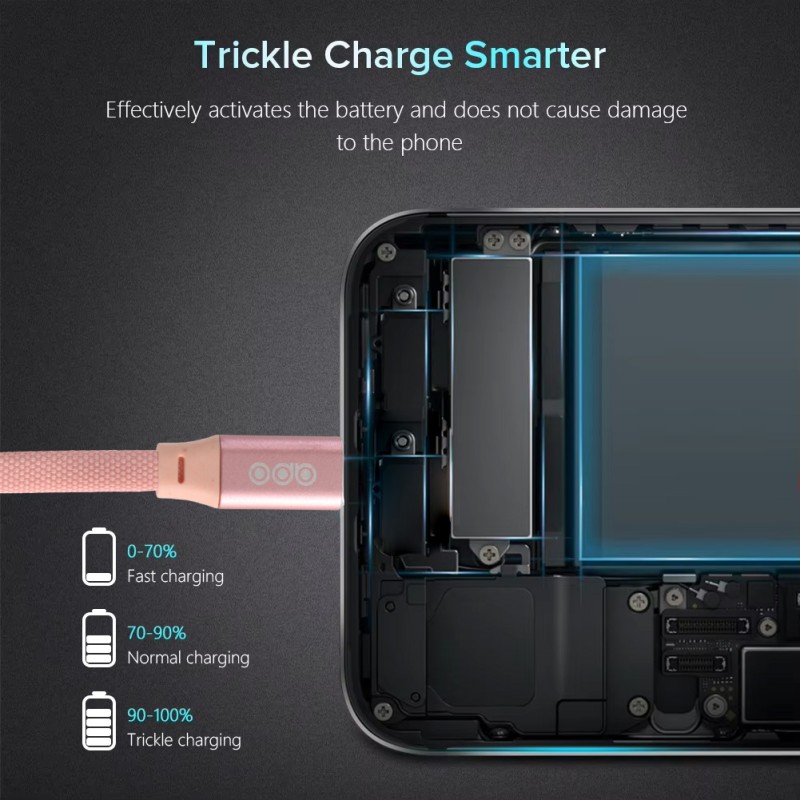 Micro USB Cable Manufacturer - Nylon Braided 2.4A Fast Charging