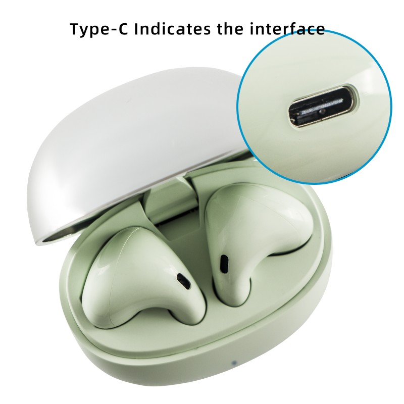 TWS Earphones Manufacturer - Custom Logo Type C Hifi Stereo Earbuds