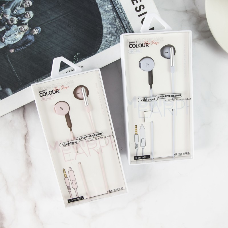 Wired Earphones Manufacturer - 3.5mm Stylish Simplicity Music Earphones