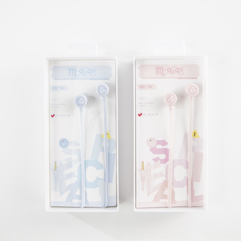 Wired Earphones Factory - 3.5mm Cute Kawaii In-ear Earbuds