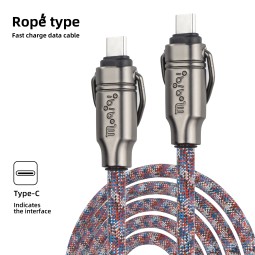 USB-C Cable Manufacturer - Braided Type C 3A 27W Quick Charge