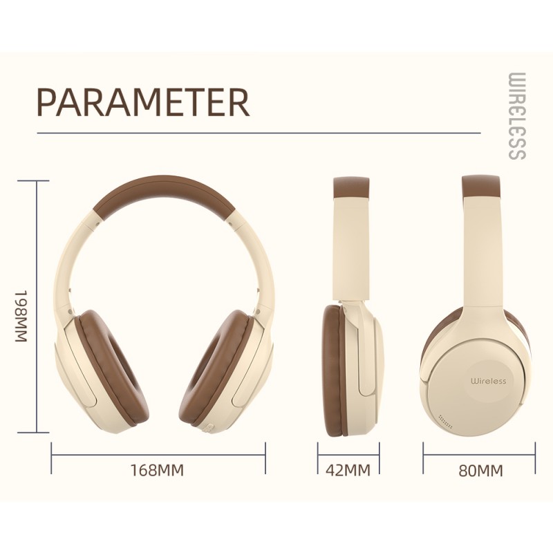 Wireless Headphones Manufacturer - Over-Ear Active Noise Cancellation