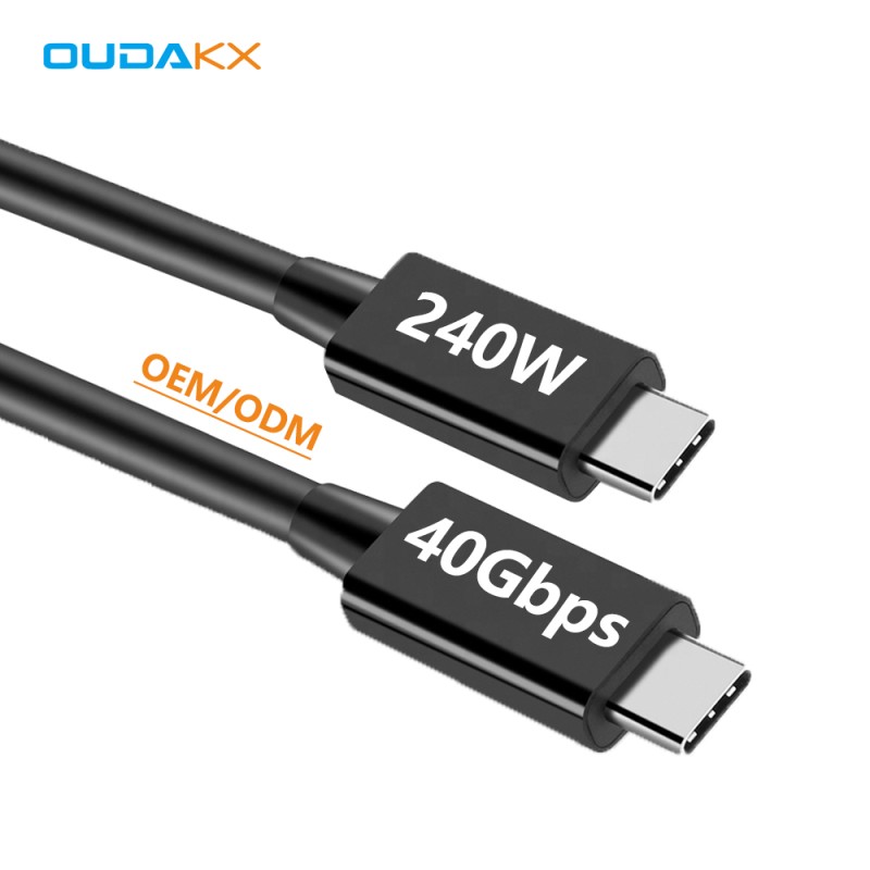 USB Cable Supplier - OEM 240W Fast Charging 40gbps