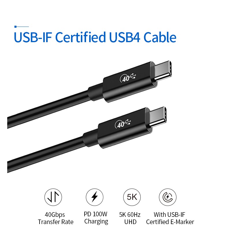 USB Cable Supplier - OEM 240W Fast Charging 40gbps