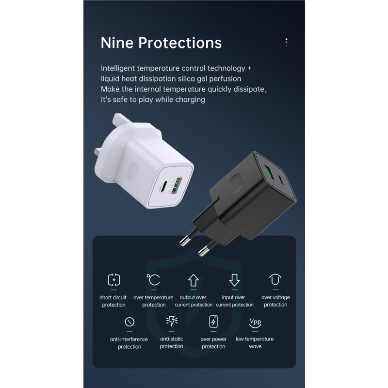 Charger Supplier - OEM Pd30W QC3.0 30w Fast