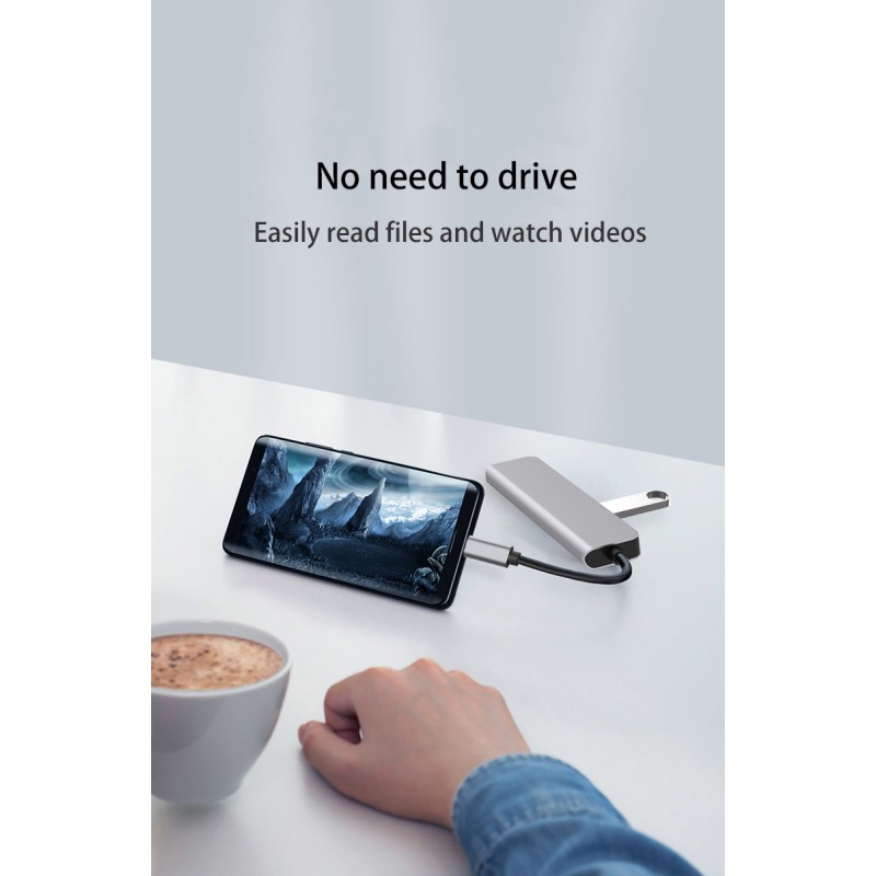 USB Hub Supplier - OEM Type C Docking Station 7Ports