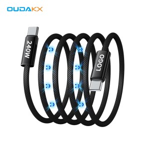 USB Cable Factory - OEM PD240W 100W 60W Type C Fast