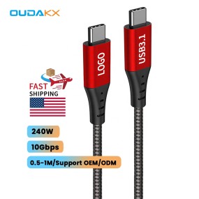 USB Cable Factory - OEM 240W USB 3.1 Type C Charger