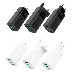 Charger Supplier - OEM 65W Dual Port GaN Charger