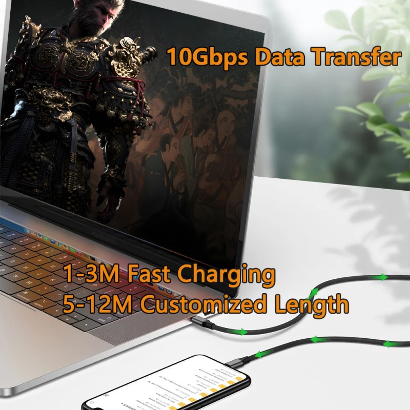 USB Cable Manufacturer - OEM 5M 10Gbps USB Extension