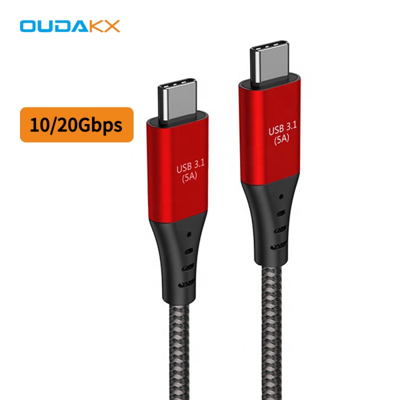 USB Cable Factory - OEM 20Gbps 100W USB3.1 Type C