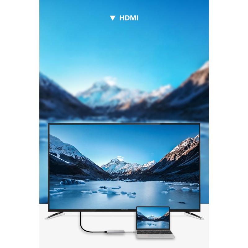 USB Hub Supplier - OEM Type C Docking Station 7Ports