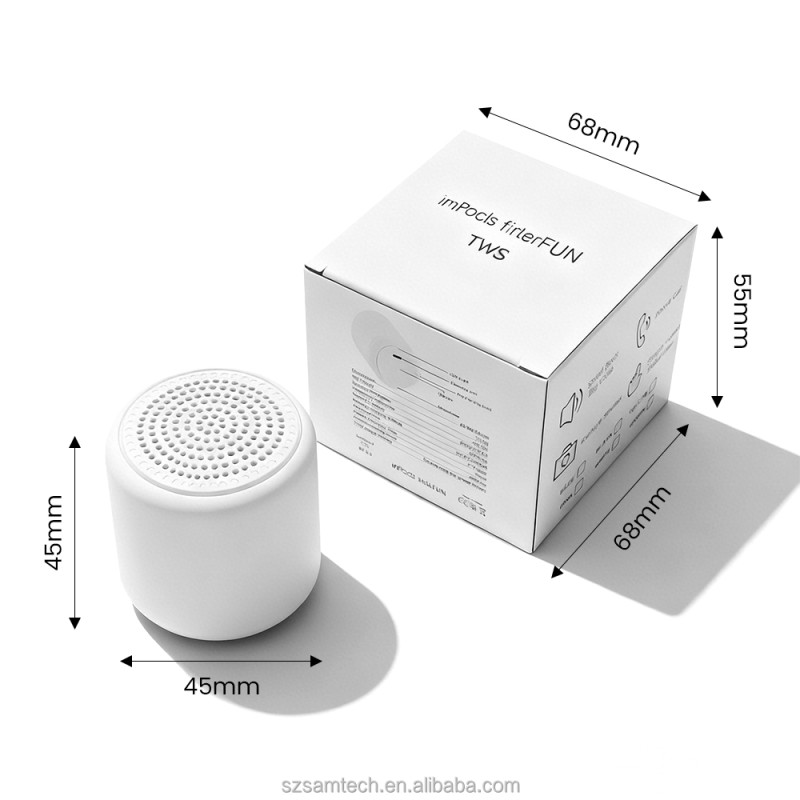 Portable Speaker Manufacturer - Outdoor Mini BT Stereo Subwoofer