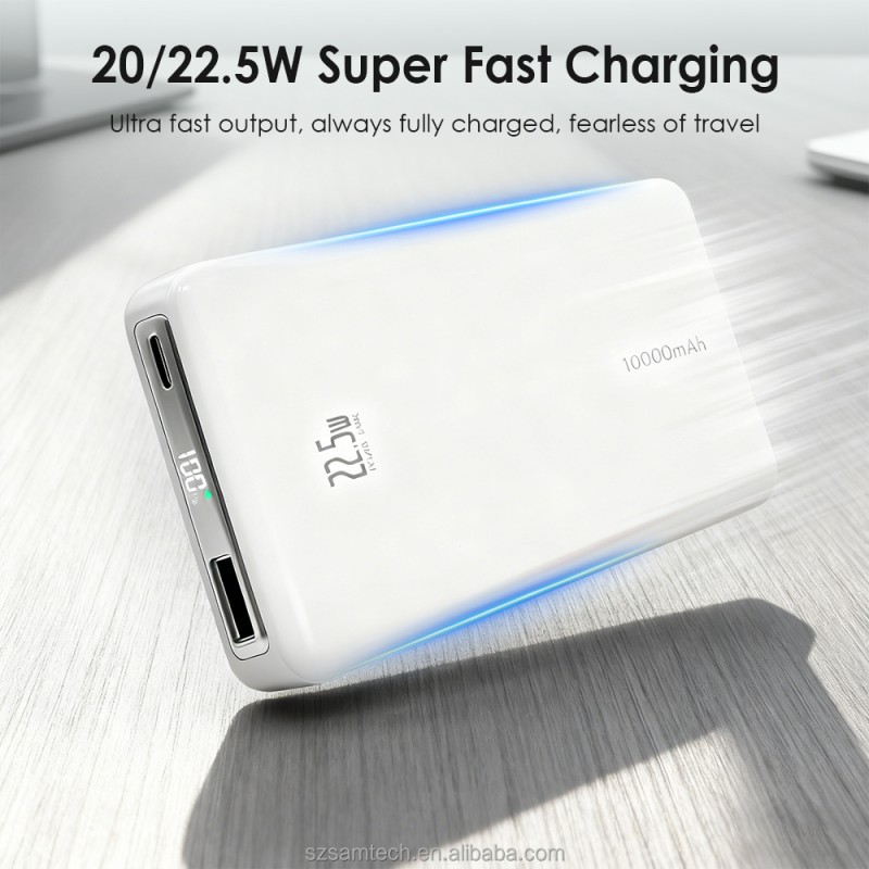 Portable Charger Manufacturer - 10000mAh 22.5W USB-C Power Bank