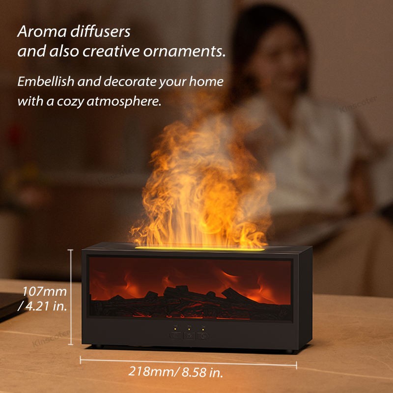 Aromatherapy Machine Factory - 3D Simulation Flame USB Diffuser