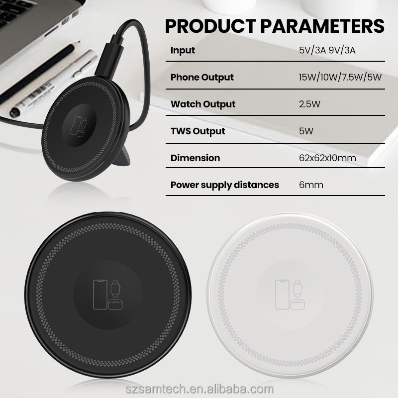Wireless Charger Factory - Portable 15W Multi-Device Charging Station