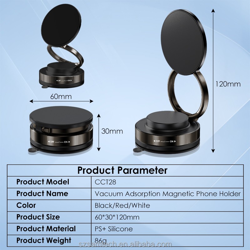 Car Phone Holder Manufacturer - Electric Vacuum Magnetic Phone Mount