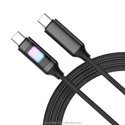 USB Cable Factory - 60W RGB Light Up Fast Charging Cable