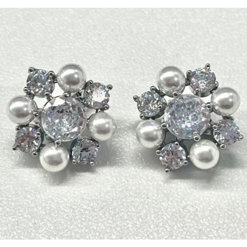 Earphone Jewelry Factory - Brass Hoop Butterfly Decoration Earbuds