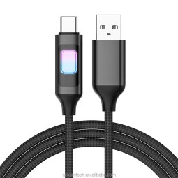 Charging Cable Manufacturer - 66W USB A to Type C LED Light Up
