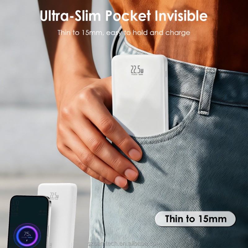 Portable Charger Factory - 10000mAh 22.5W USB-C Phone Charger