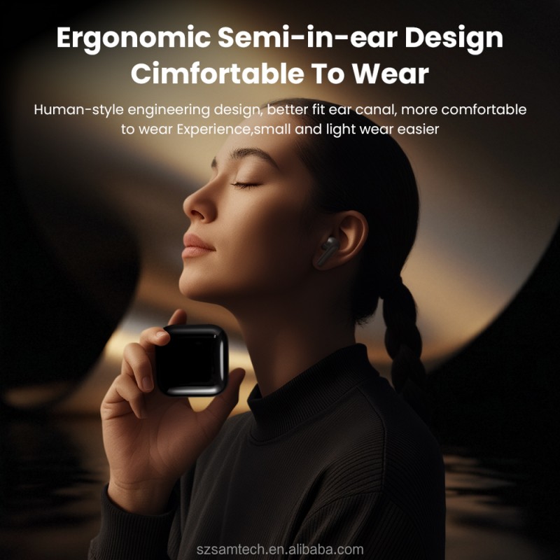 Wireless Earbuds Manufacturer - Bluetooth 5.4 Digital Display Touch