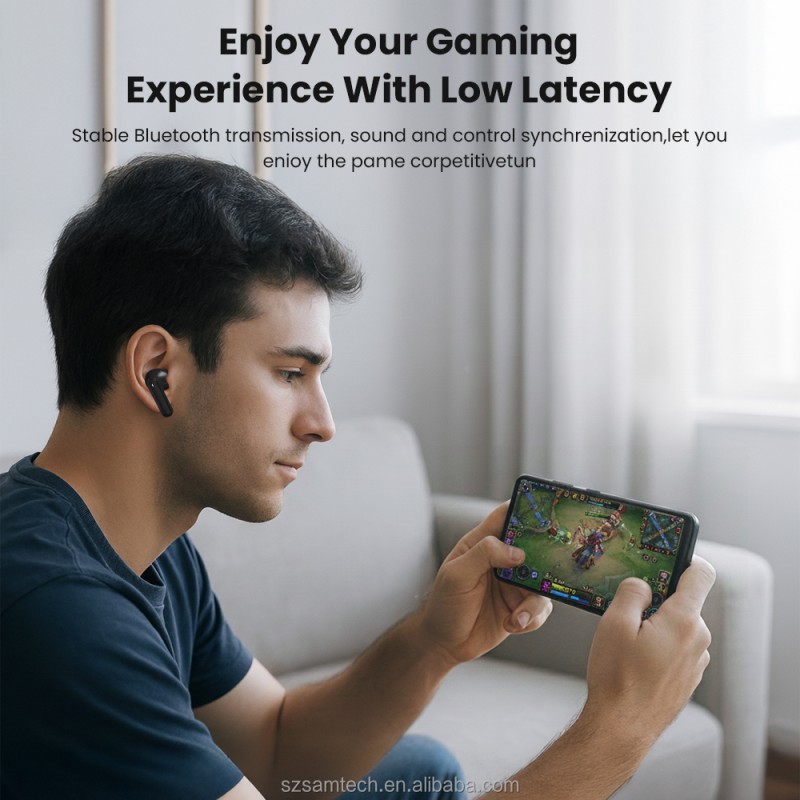 TWS Earbuds Factory - Bluetooth 5.4 Digital Display Touch Control