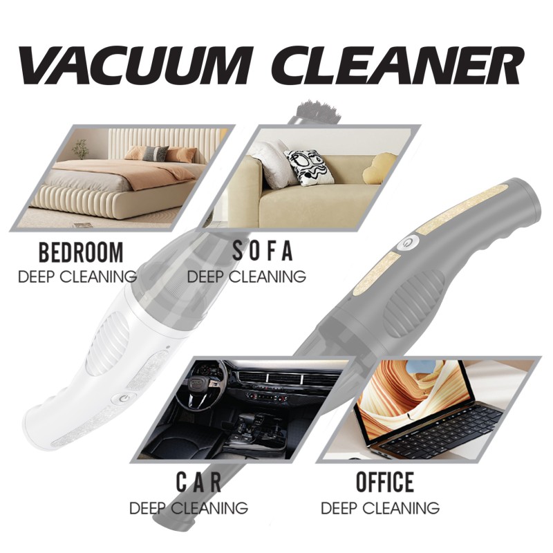 Car Vacuum Cleaner Factory - Portable Cordless Handheld Vacuum