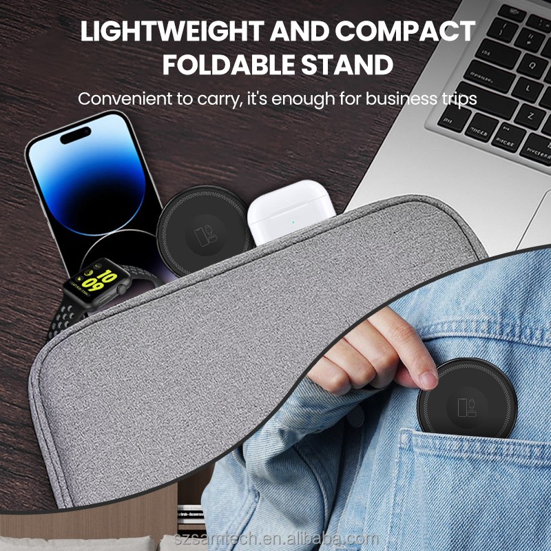 Wireless Charger Factory - 15W Magnetic Multi-Functional Stand