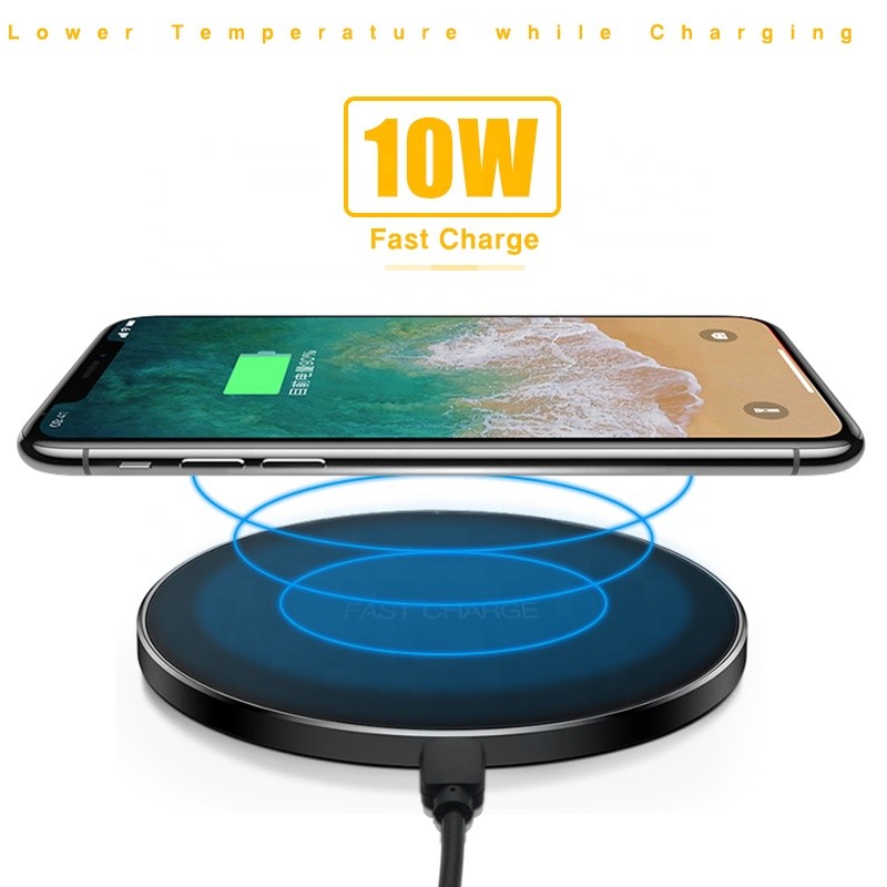Wireless Charger Factory - 15W Fast Round Wireless Charger Pad