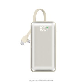 Portable Charger Manufacturer - 22.5W Built-in Cables 10000mAh