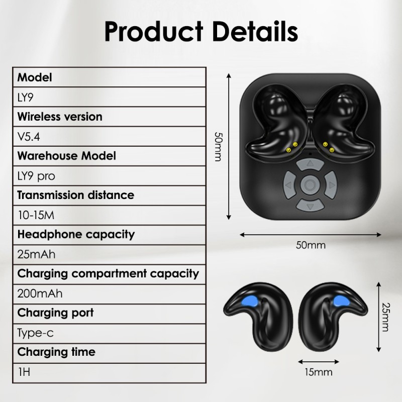 Headphone Earbuds Manufacturer - 5.4 Super Mini In-Ear Wireless