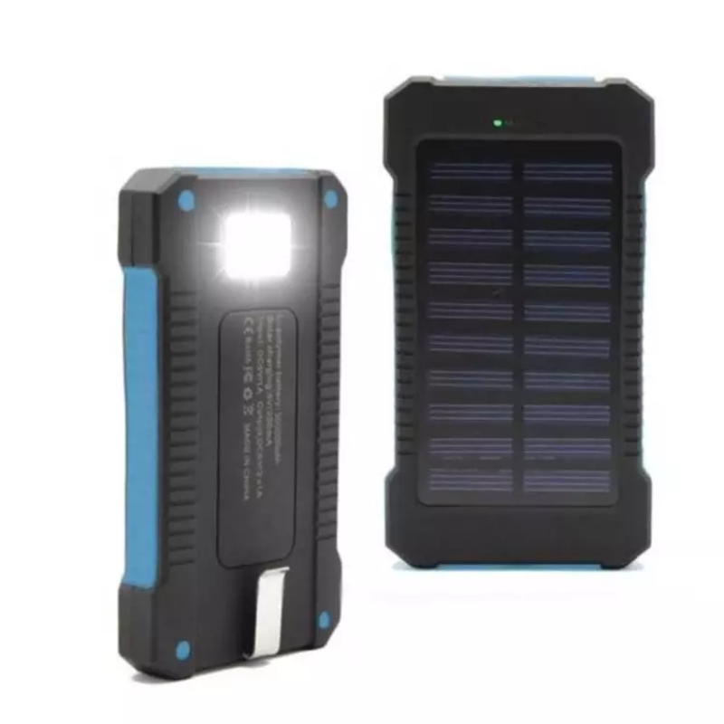 Solar Power Bank Manufacturer - 10000mAh Dual Port Fast Charging