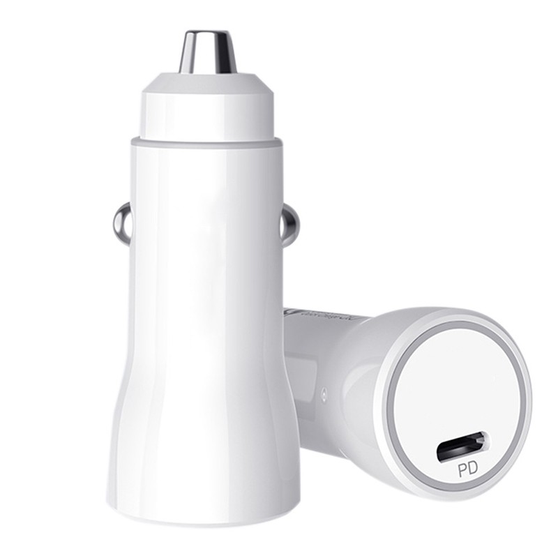 Car Charger Manufacturer - PD QC3.0 2-Port USB Type C Charger