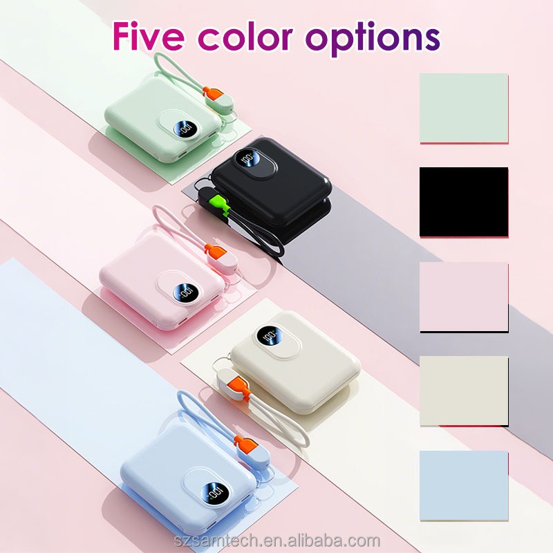 Power Bank Manufacturer - 5000mAh Wireless 20W PD Fast Charging