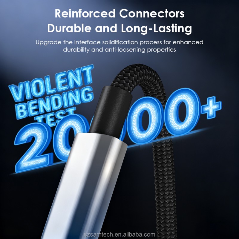 USB C Cable Manufacturer - 100W USB C Braided Fast Charging Cable