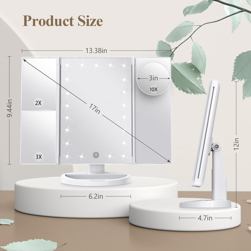 Makeup Mirror Factory - Vanity Mirror Lights Magnification Touch