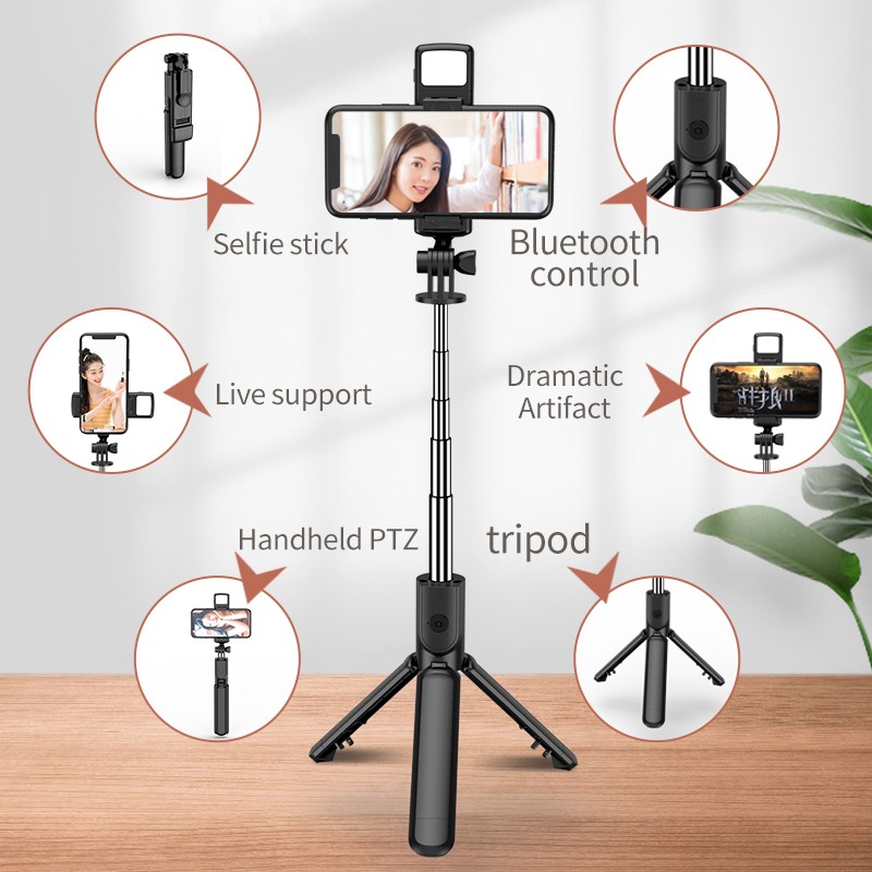Selfie Stick Factory - 360 Rotation Wireless Bluetooth Selfie Stick