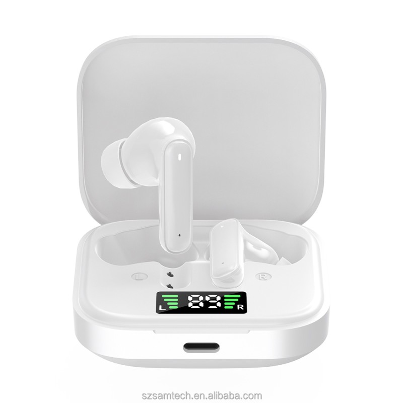 Wireless Earbuds Manufacturer - Bluetooth 5.4 Digital Display Touch