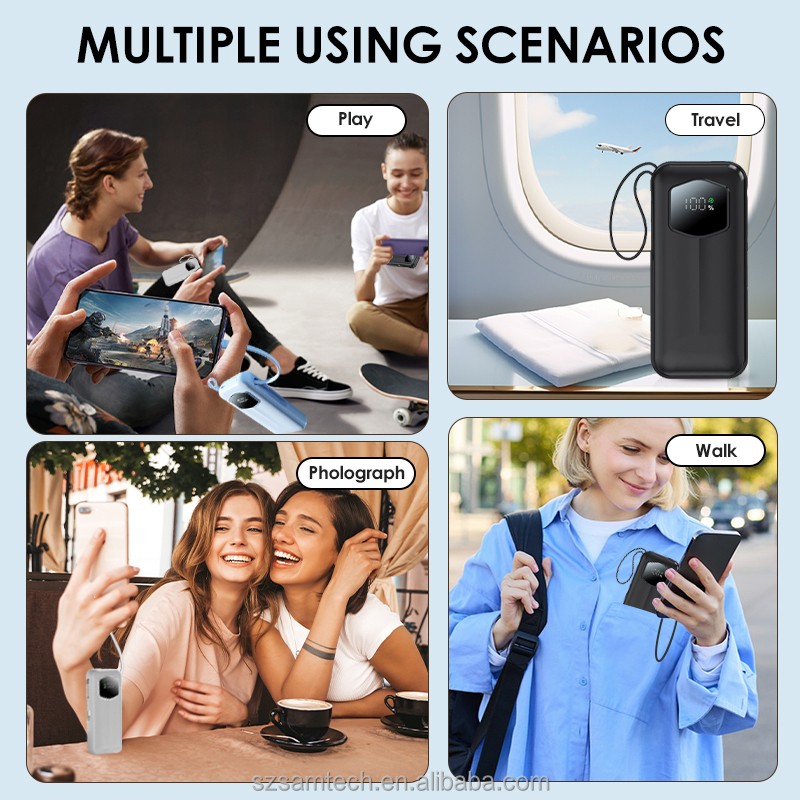 Power Bank Manufacturer - 22.5W Fast Charging Portable Battery