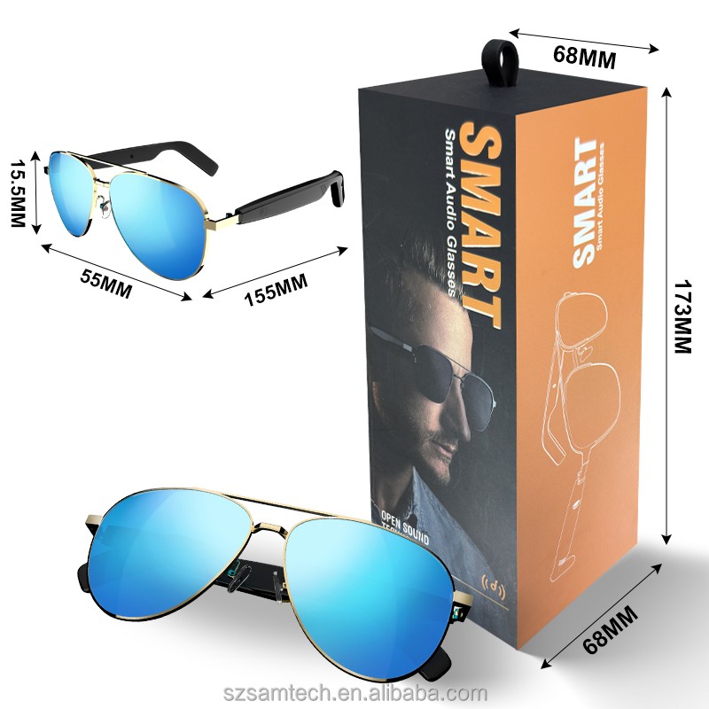 Smart Glasses Manufacturer - Polarized BT Speaker Sunglasses