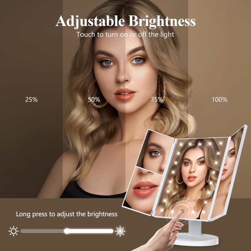 Makeup Mirror Factory - Vanity Mirror Lights Magnification Touch